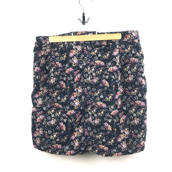 Mossimo Coduroy Floral Mini Skirt - Picture 8 of 8